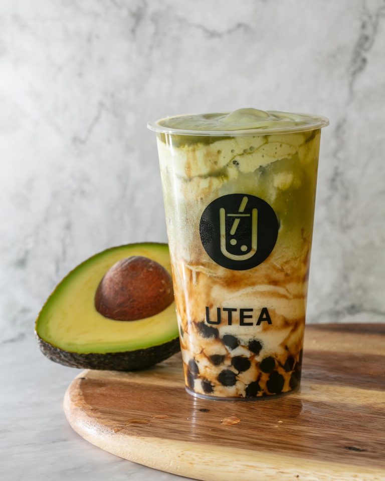 Avocado Organic Matcha Milk with Pearls