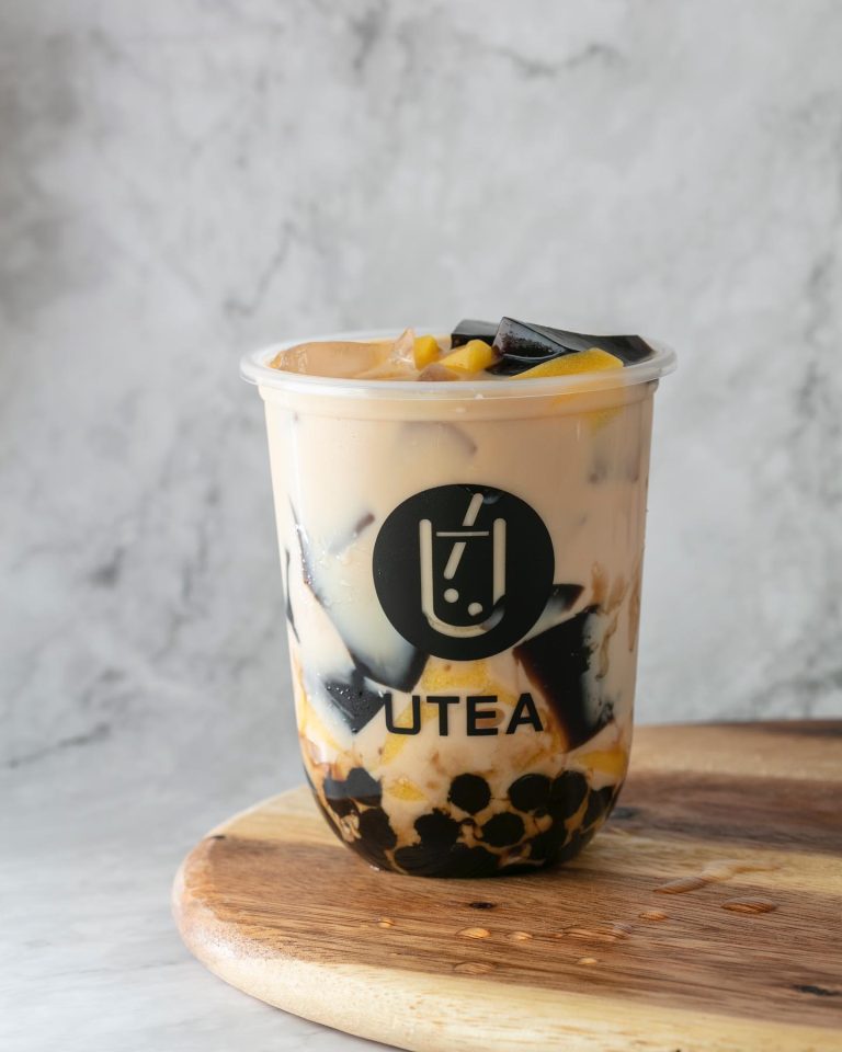 Special Milk Tea (Pearls, Grass jelly and Egg Pudding)