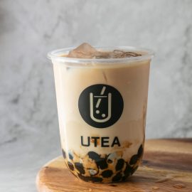 Roasted Oolong Milk Tea with Pearls