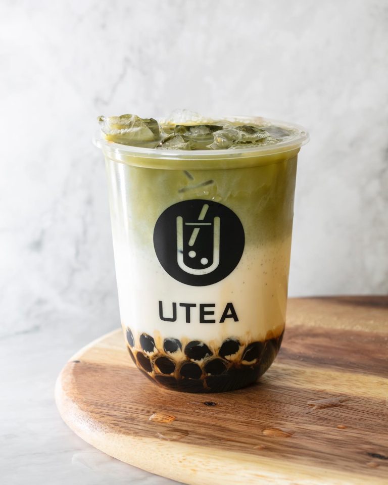 Organic Matcha Milk with Pearls