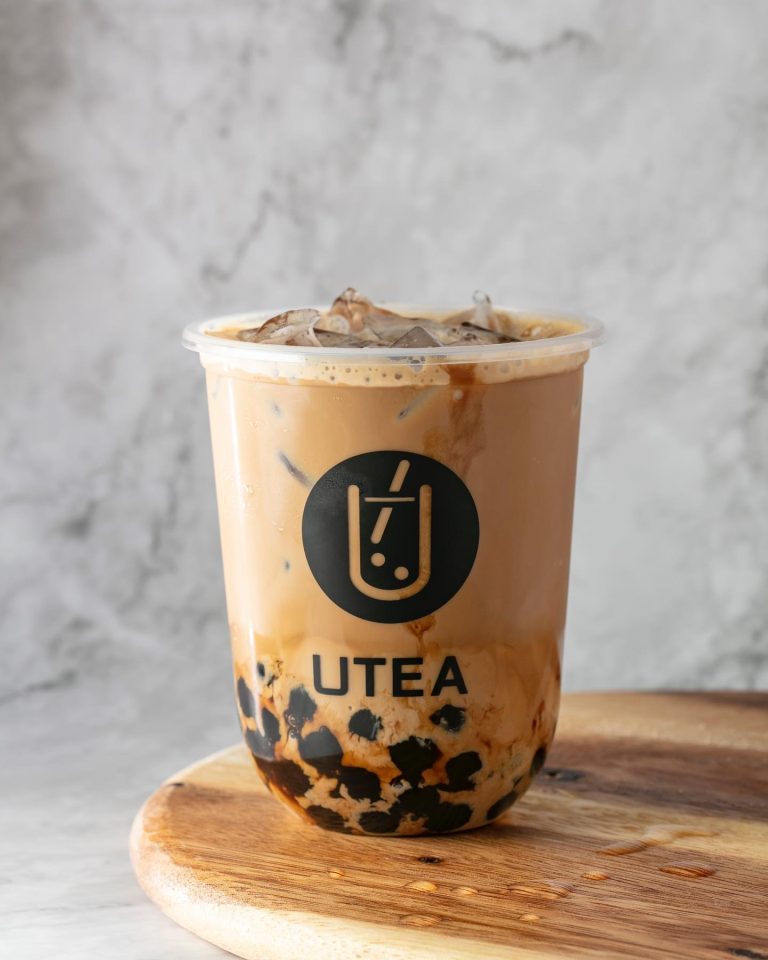 Coffee Milk with Pearls